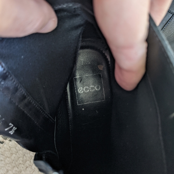 ECCO black leather Chelsea boots - Picture 8 of 10